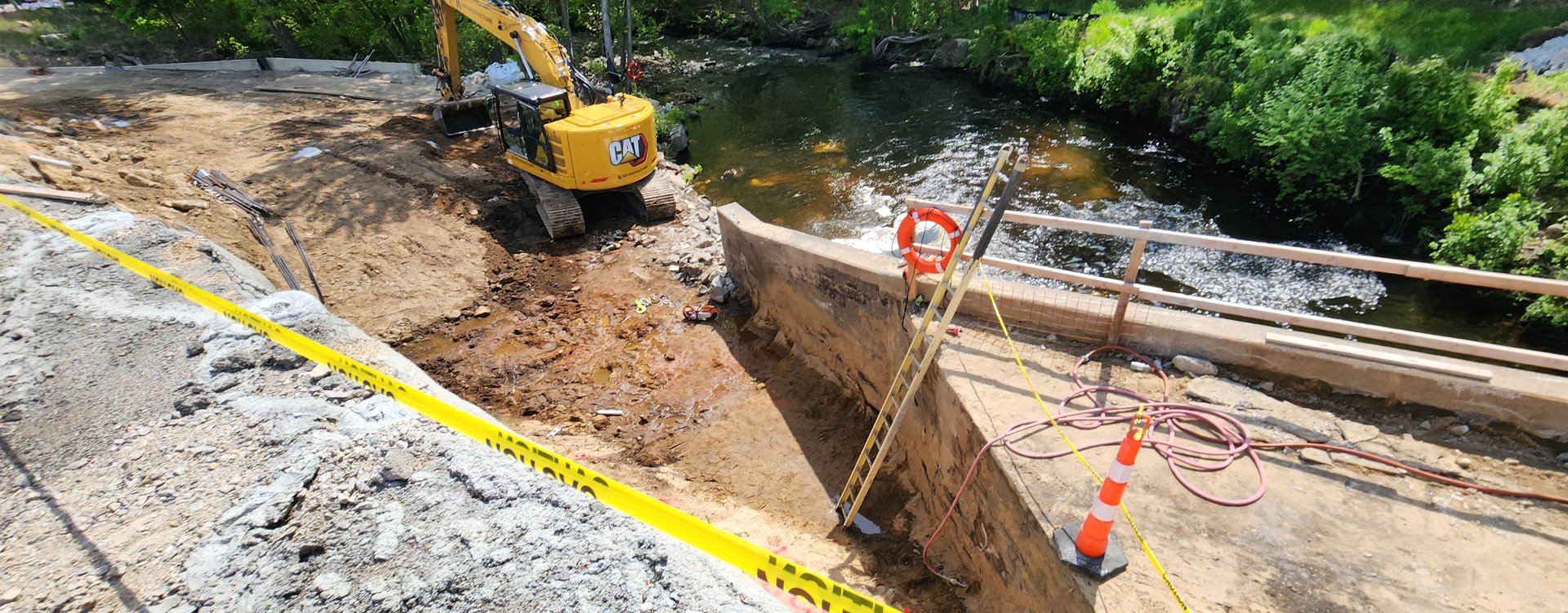 Retaining Wall 115 - North Side Structure Excavation